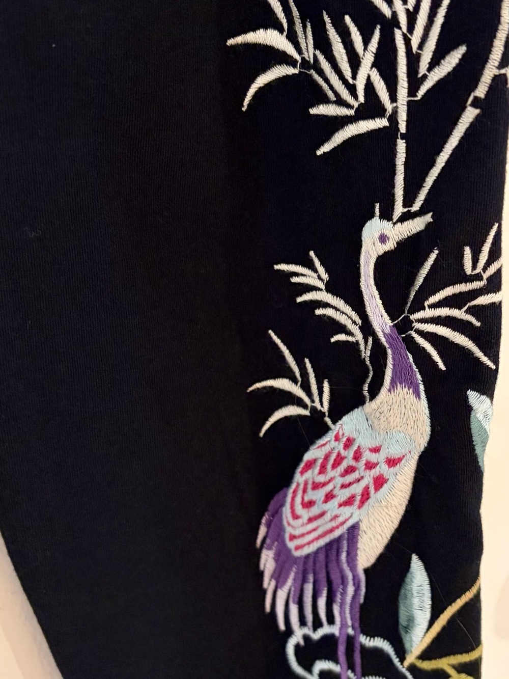 Johnny Was Black leggings NWT , Size Large - Picture 4 of 8